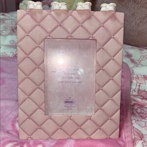 Beautiful coquette vintage pink frame